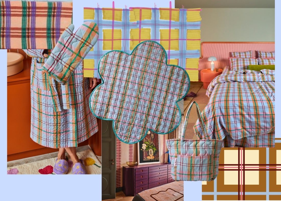 Behind the Print: Confetti Plaid