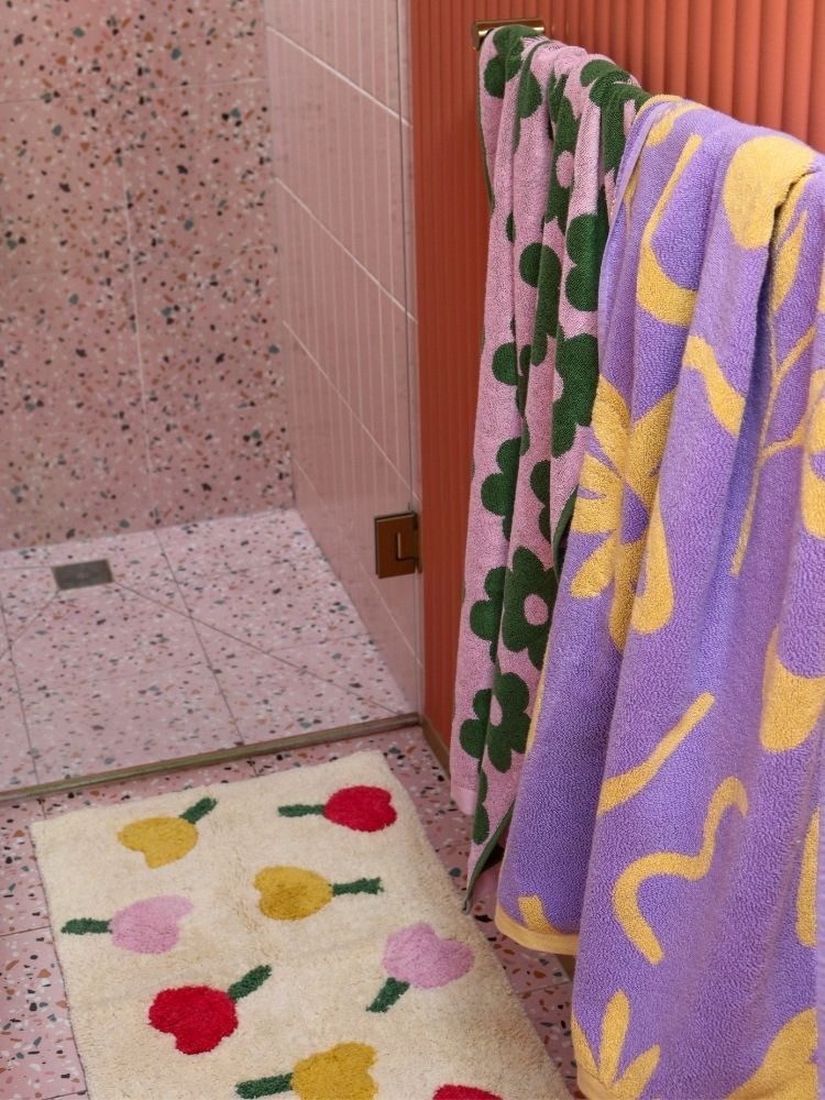Floral Dreams Bath Towel
