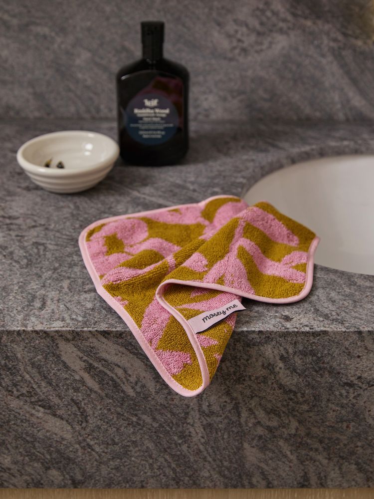 Abstract Face Washer 2 Pack