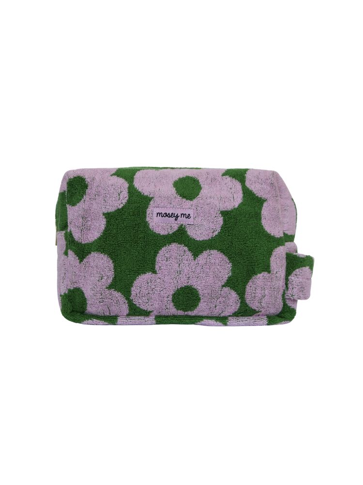 🎁 Flowerbed Terry Toiletry Bag (100% off)