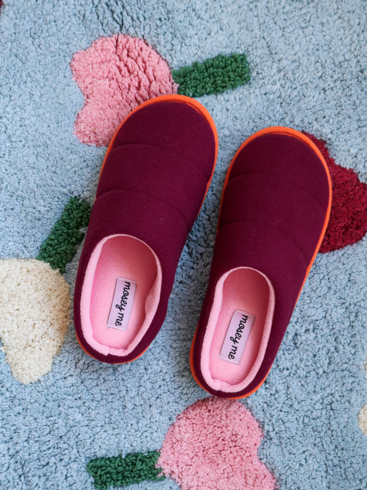 Cloud Slipper in Berry