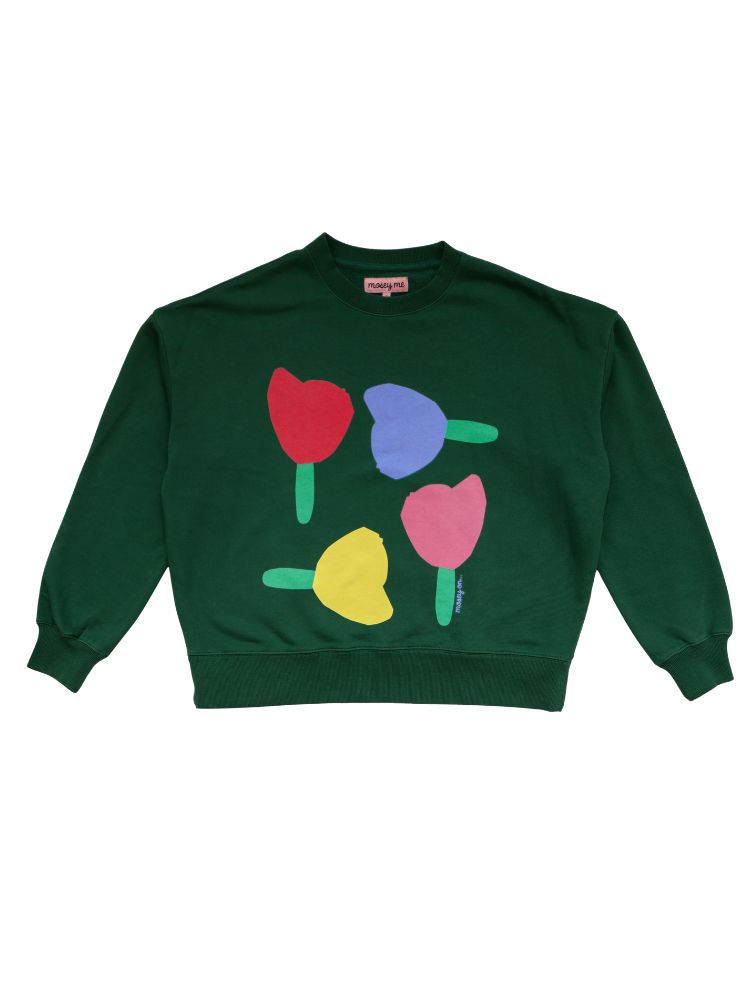Forget Me Not Sweater - Forest