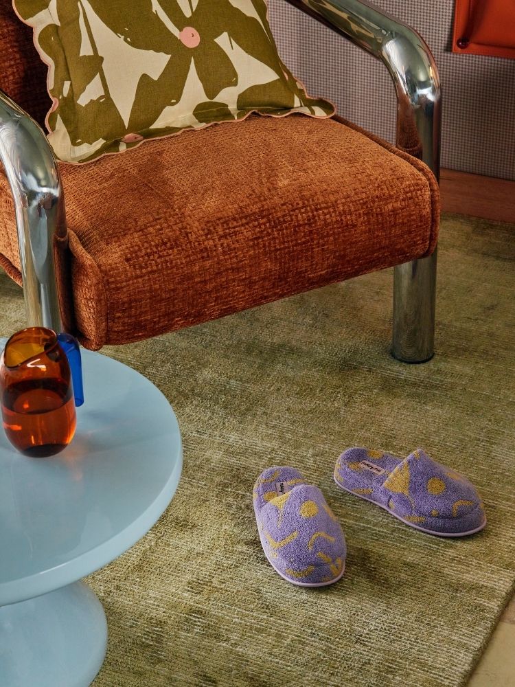 Floral Dreams Terry Slipper