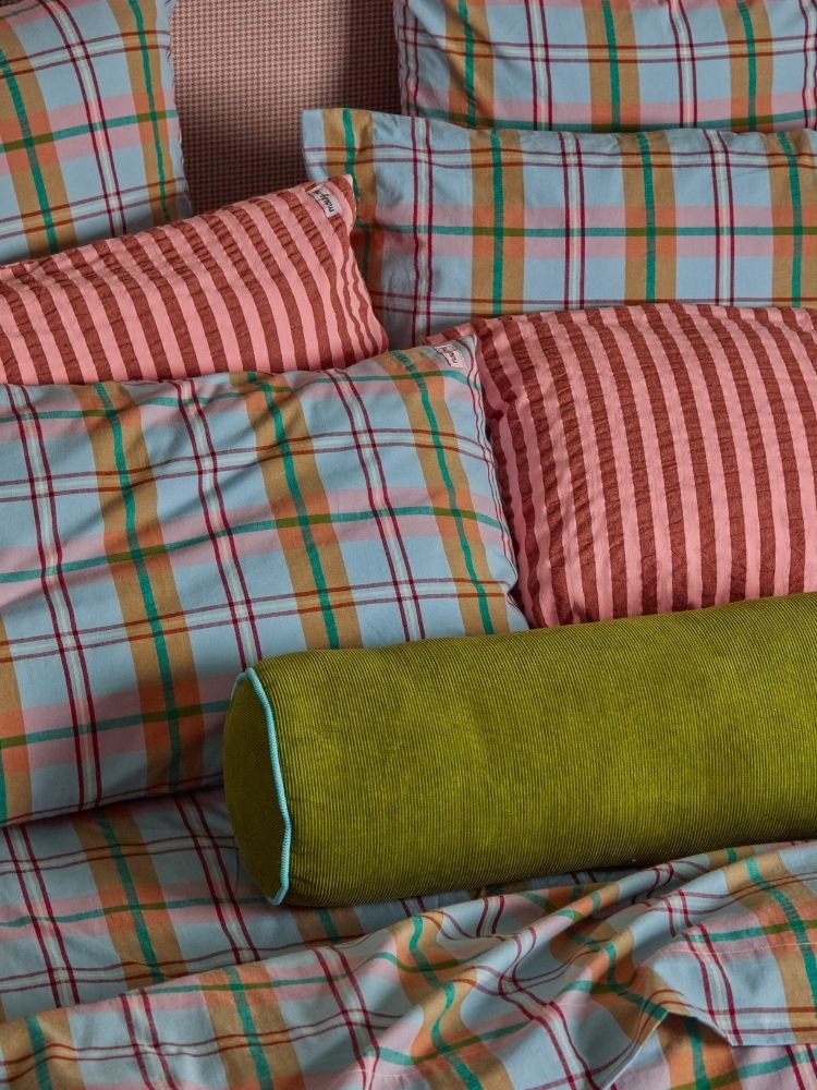 Confetti Plaid Standard Pillowcase Set