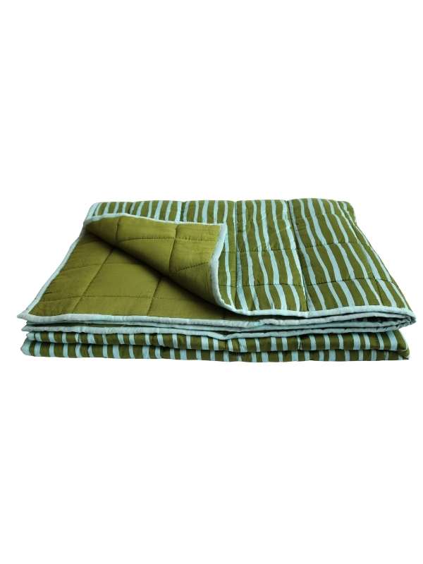 Strokes Quilted Throw