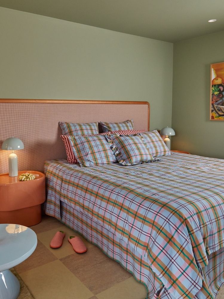 Confetti Plaid Quilt Cover