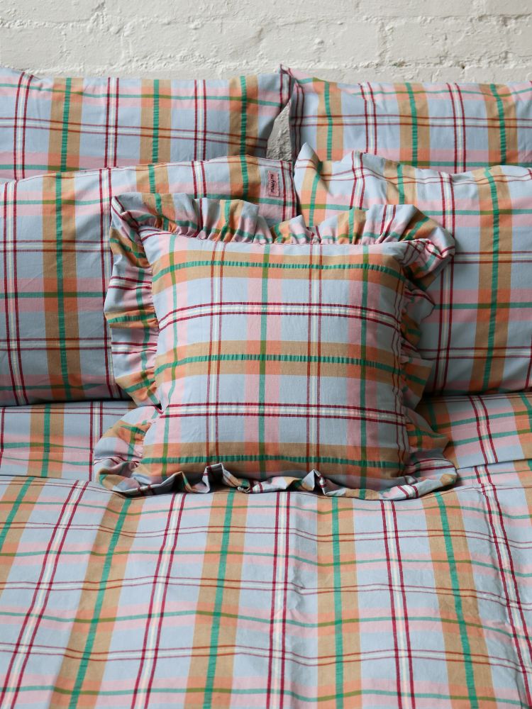 Confetti Plaid Quilt Cover