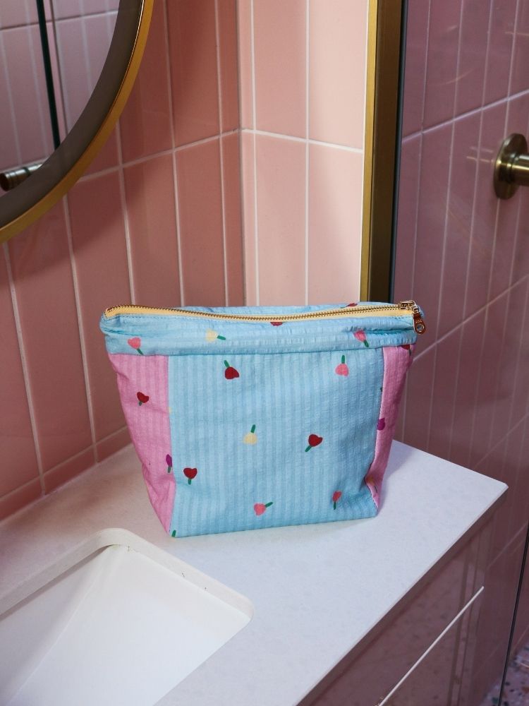 Forget Me Not Cosmetic Bag