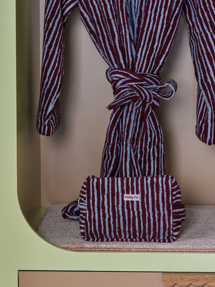 Strokes Terry Toiletry Bag