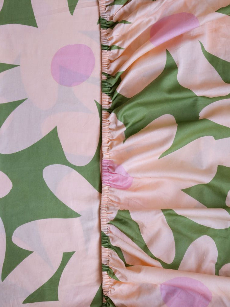 Marlo Olive Fitted Sheet