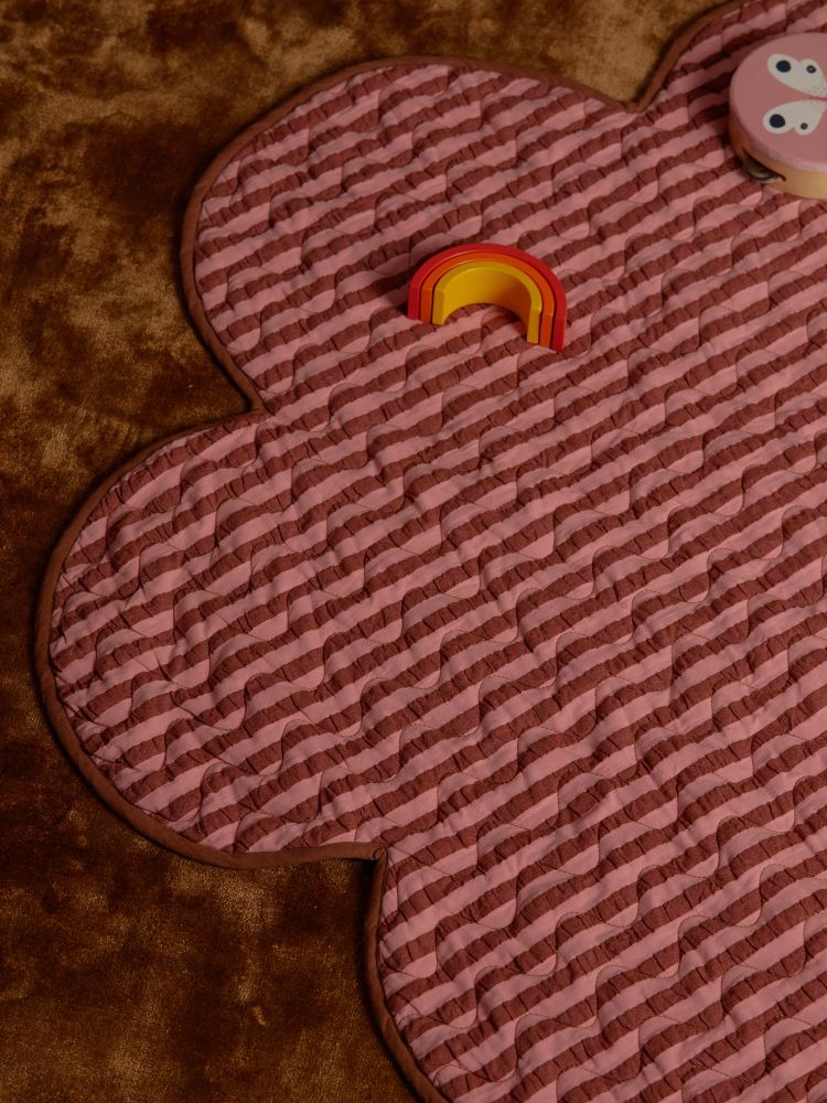 Sundae Seersucker Playmat