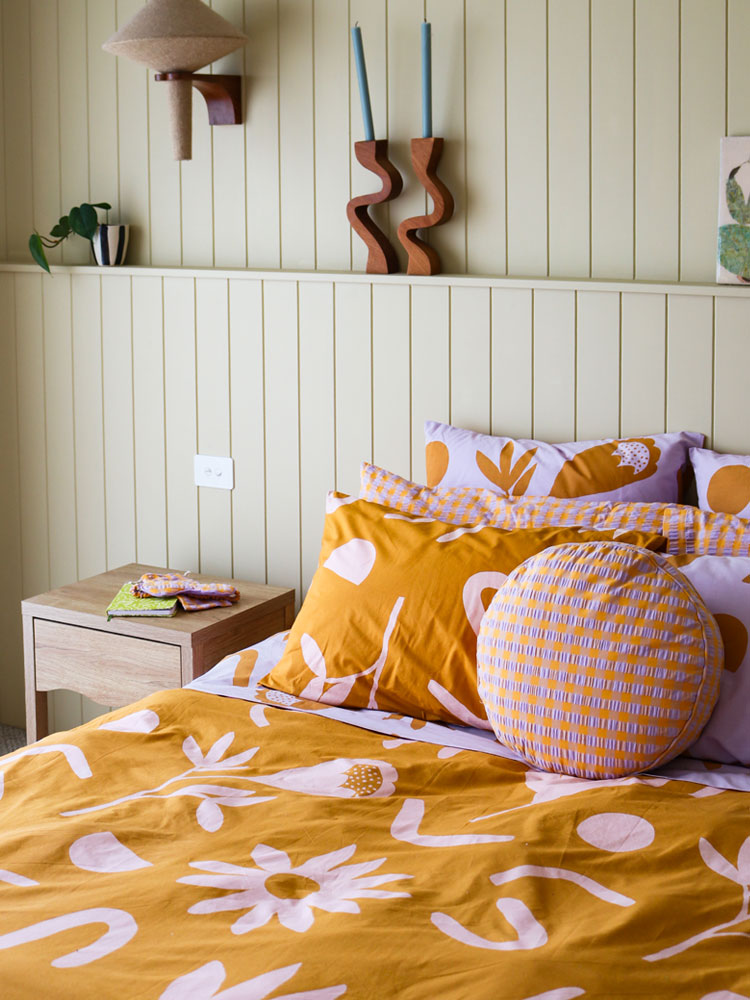 Floral Dreams Quilt Cover by Mosey Me