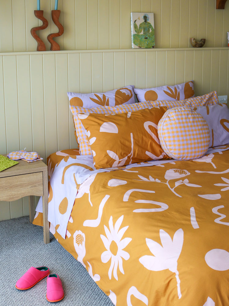 Floral Dreams Quilt Cover by Mosey Me