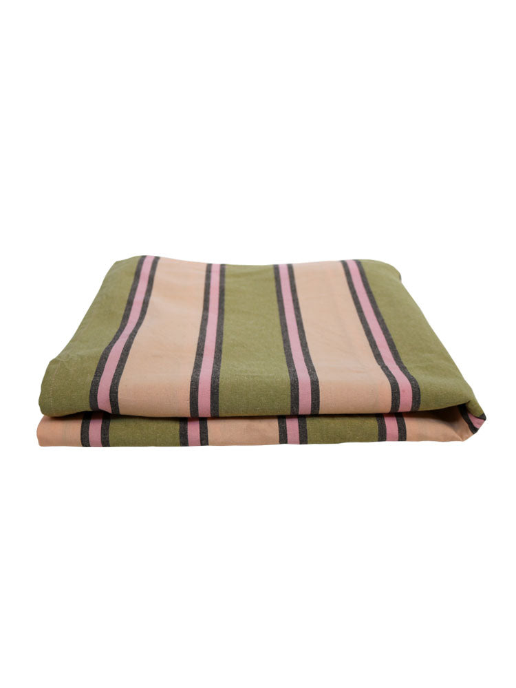 Carnival Stripe Square Tablecloth