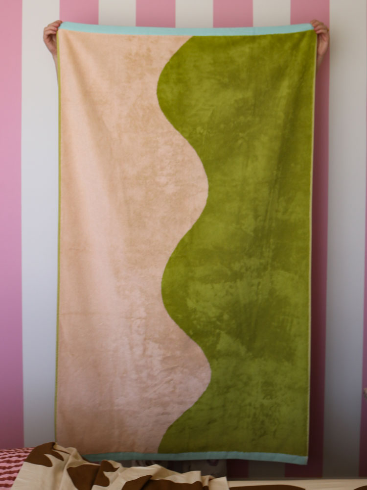 Carousel Towel Sheet by Mosey Me
