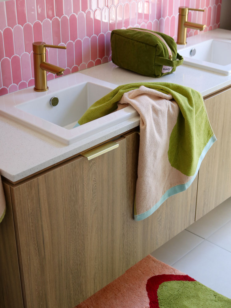 Carousel Hand Towel by Mosey Me