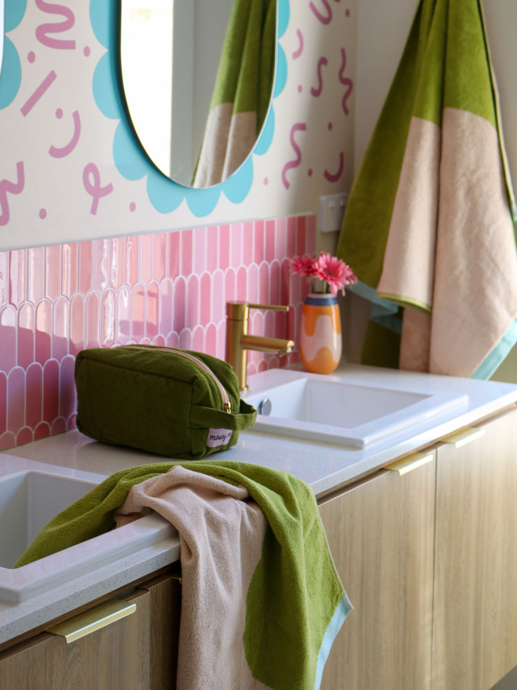 Carousel Bath Towel by Mosey Me