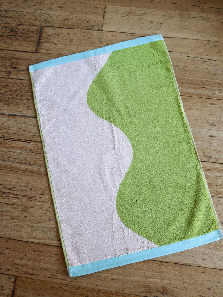 Carousel Hand Towel by Mosey Me