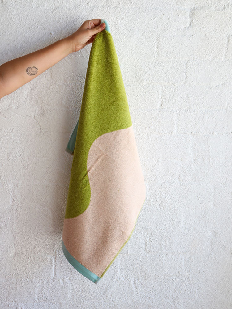 Carousel Hand Towel by Mosey Me