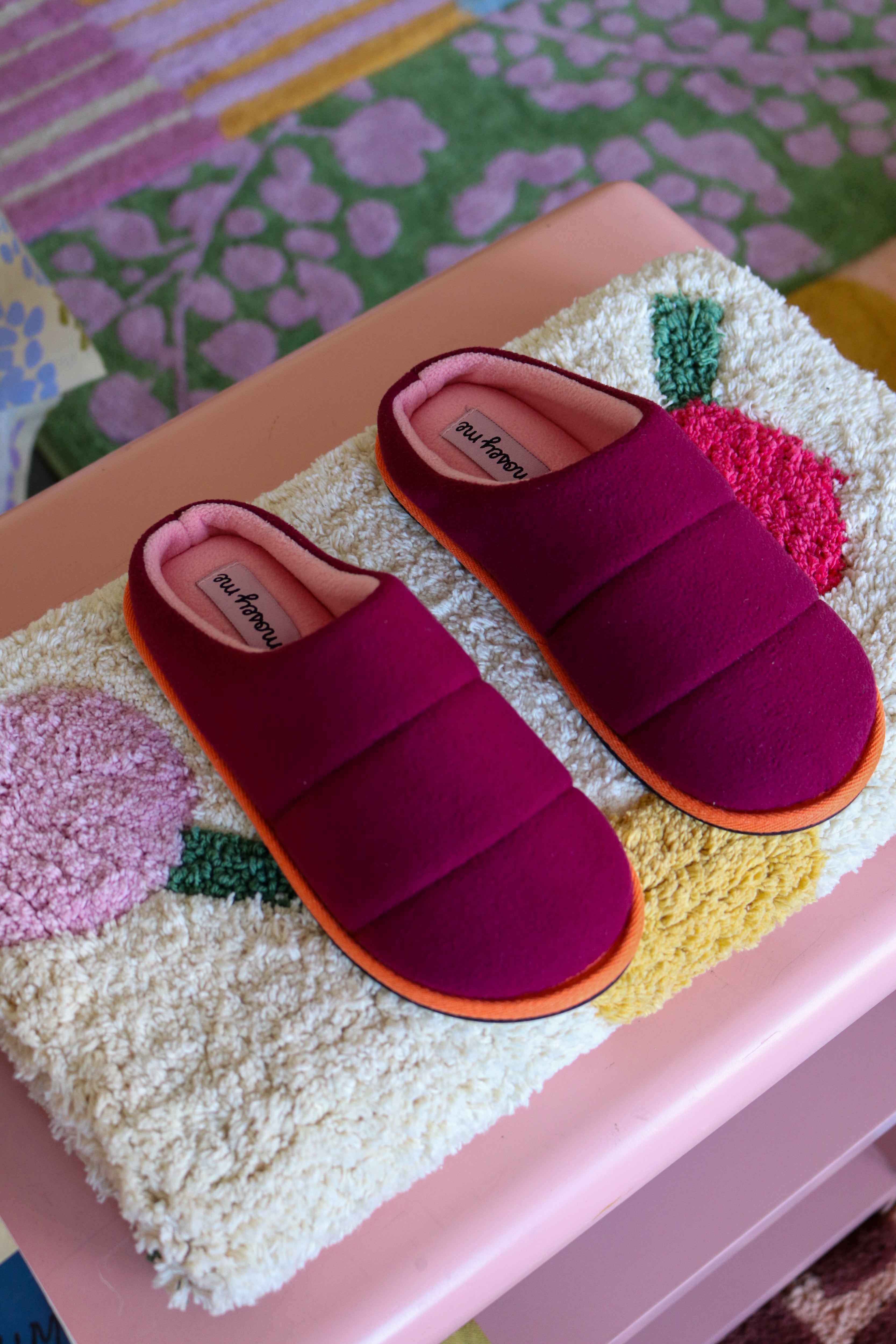 Cloud Slipper in Berry