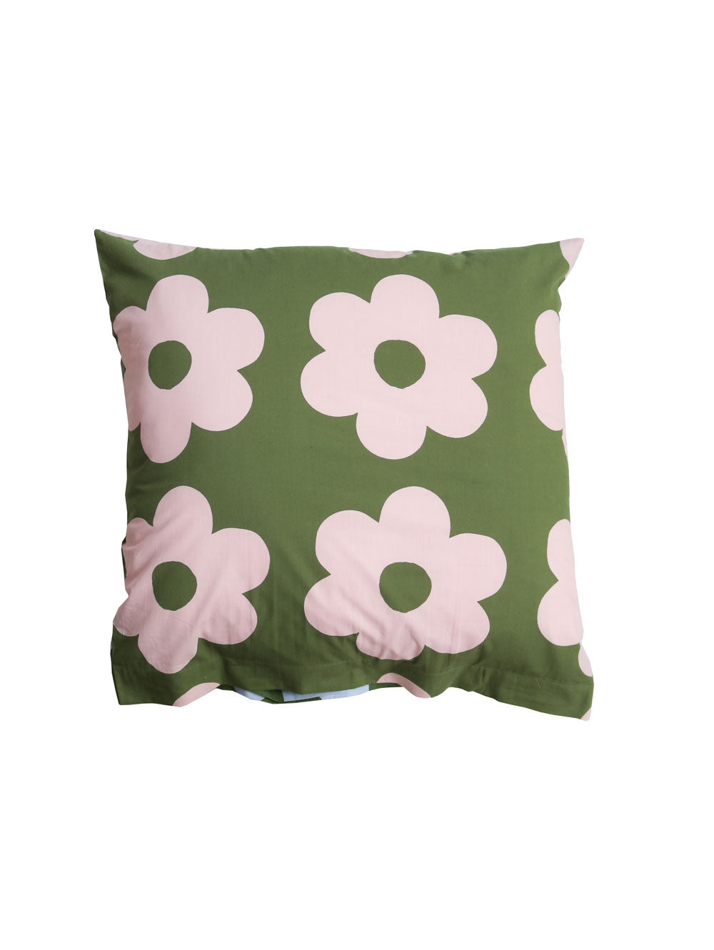 Flowerbed Euro Pillowcase Set  by Mosey Me