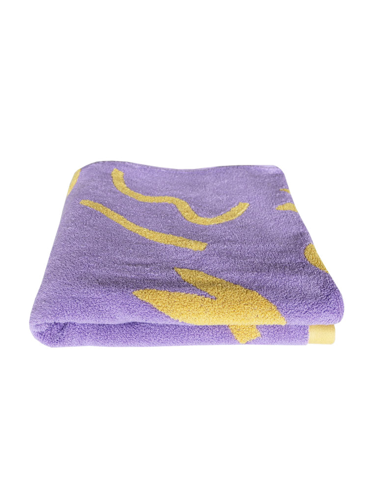 Floral Dreams Bath Towel by Mosey Me