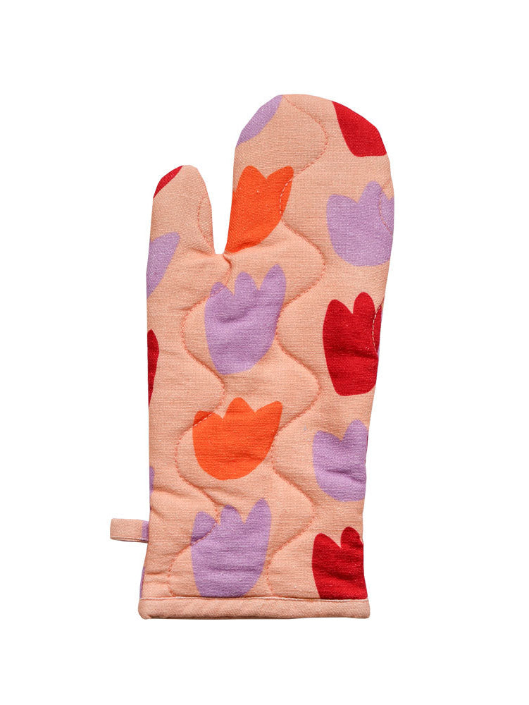 Tulip Fields Oven Mitt