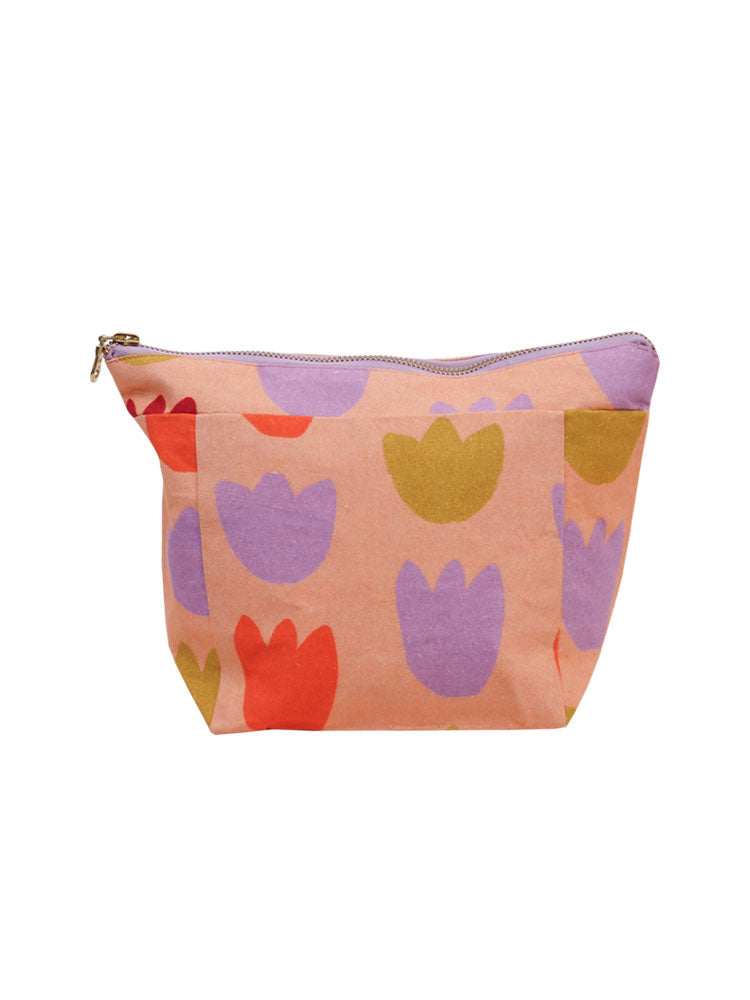 Tulip Fields Cosmetic Case  by Mosey Me