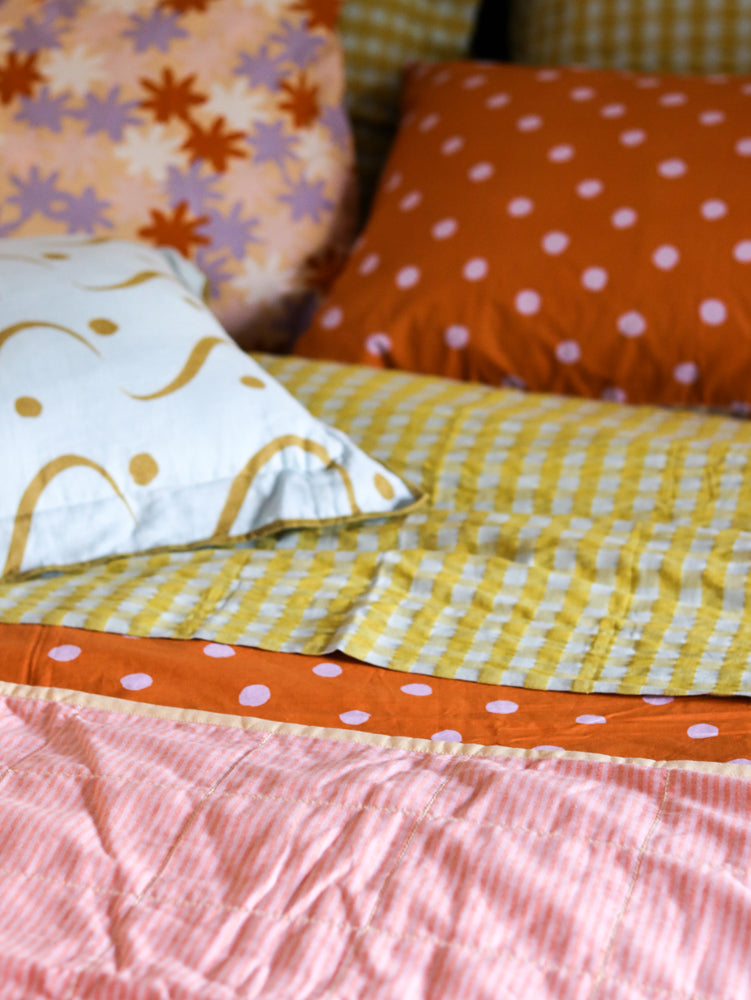 Seersucker Flat Sheet by Mosey Me