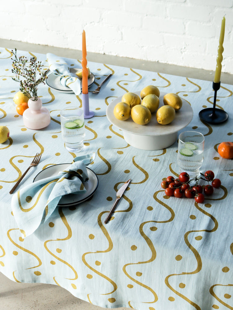 Whitewash Tablecloth  by Mosey Me
