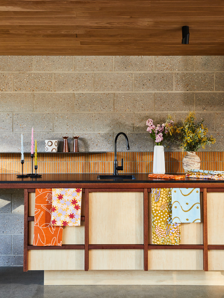 Meadow Tea Towel by Mosey Me