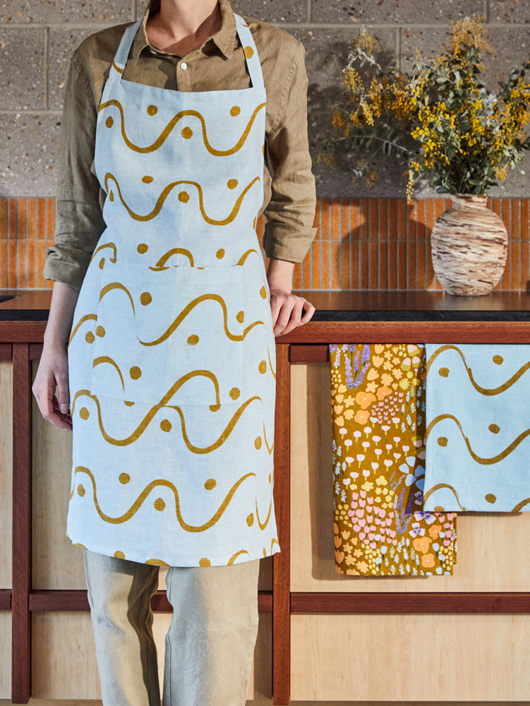 Whitewash Apron by Mosey Me