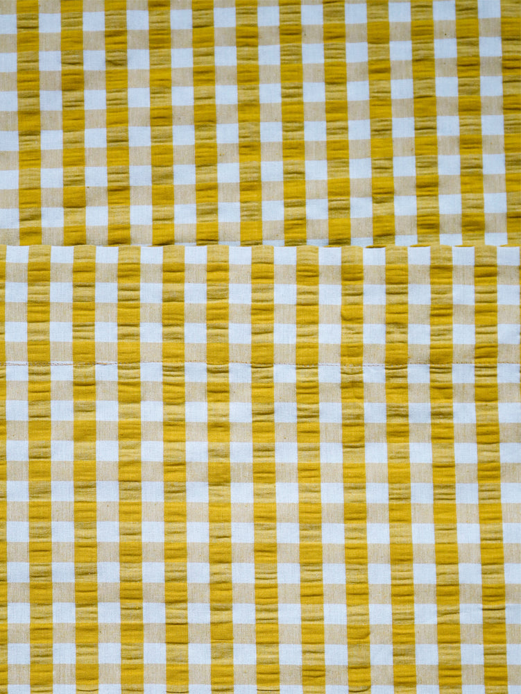 Seersucker Flat Sheet by Mosey Me