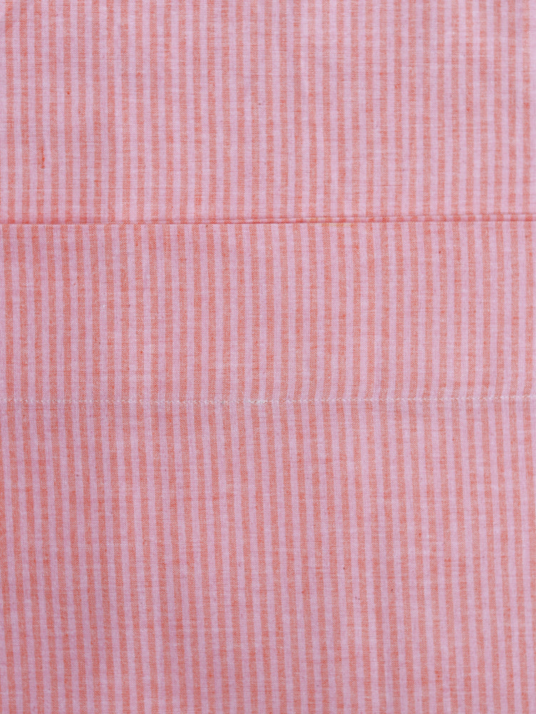 Woven Stripe Flat Sheet  by Mosey Me