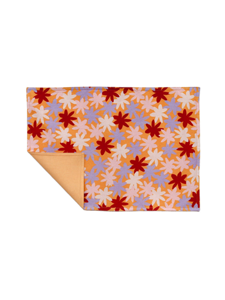 Crimson Floral Placemat Set by Mosey Me