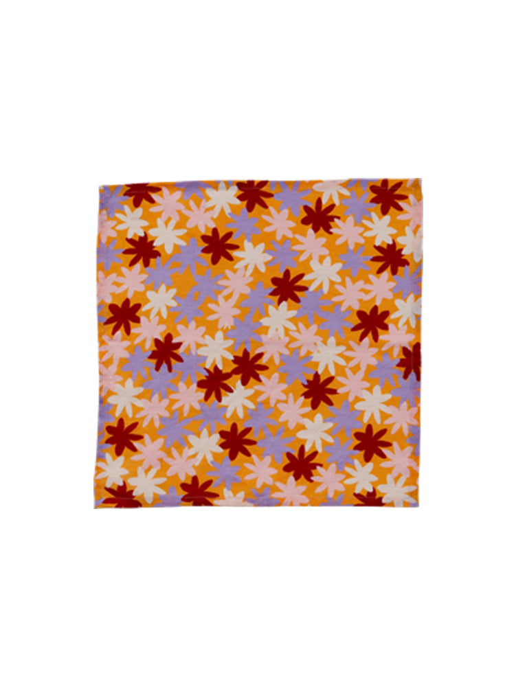 Crimson Floral Napkin Set by Mosey Me