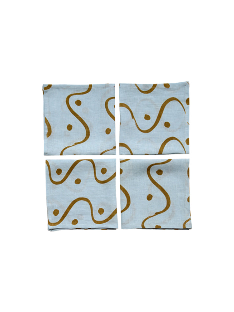 Whitewash Napkin Set by Mosey Me