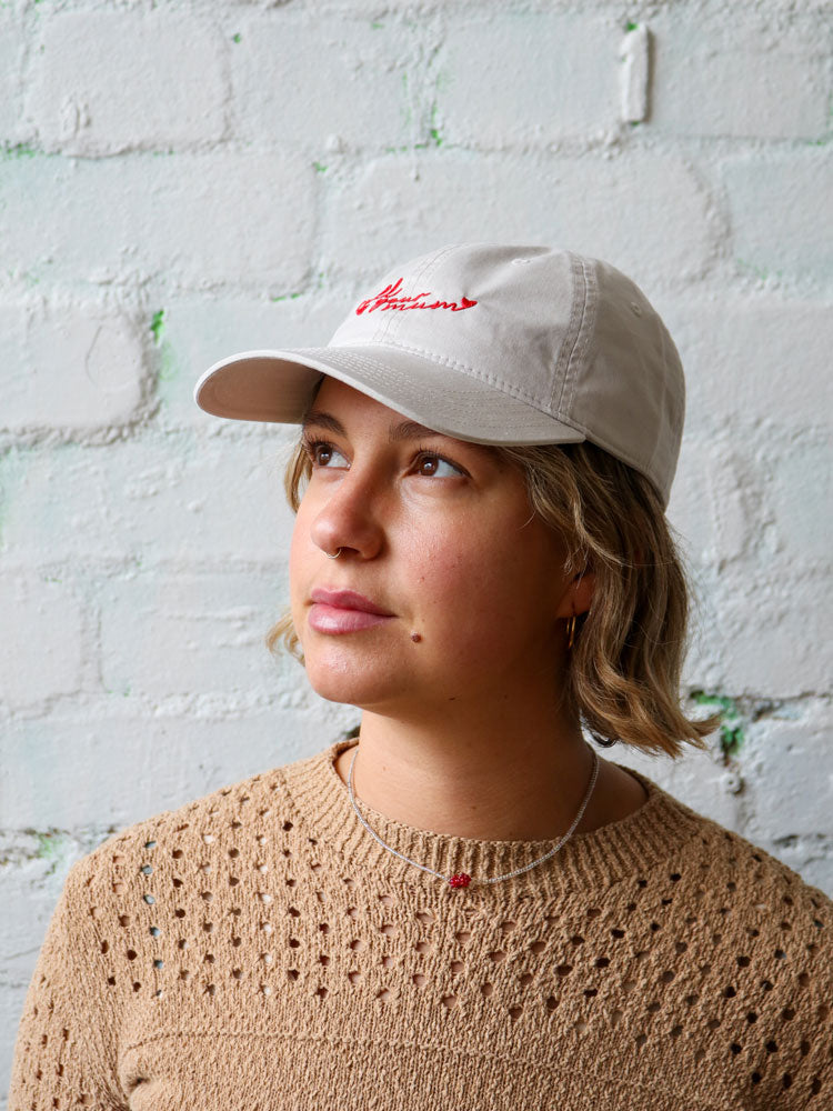 Call Your Mum Cap - Faded Bone by Mosey Me