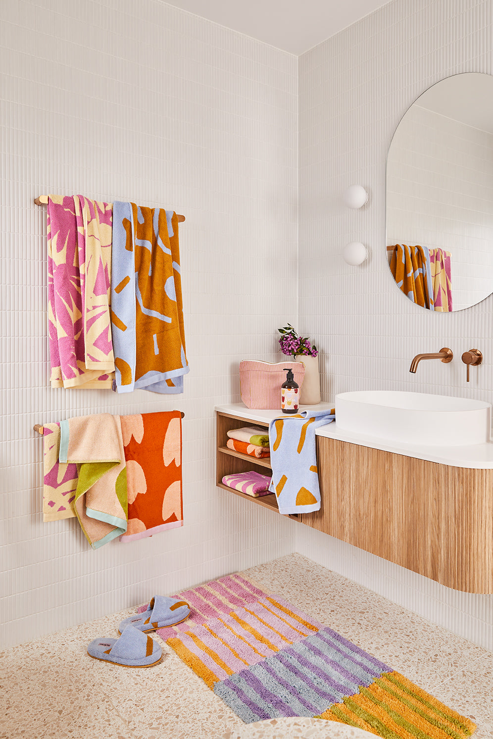 Strokes Bath Runner