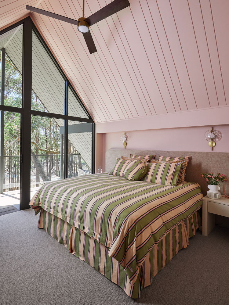 Carnival Stripe Valance by Mosey Me