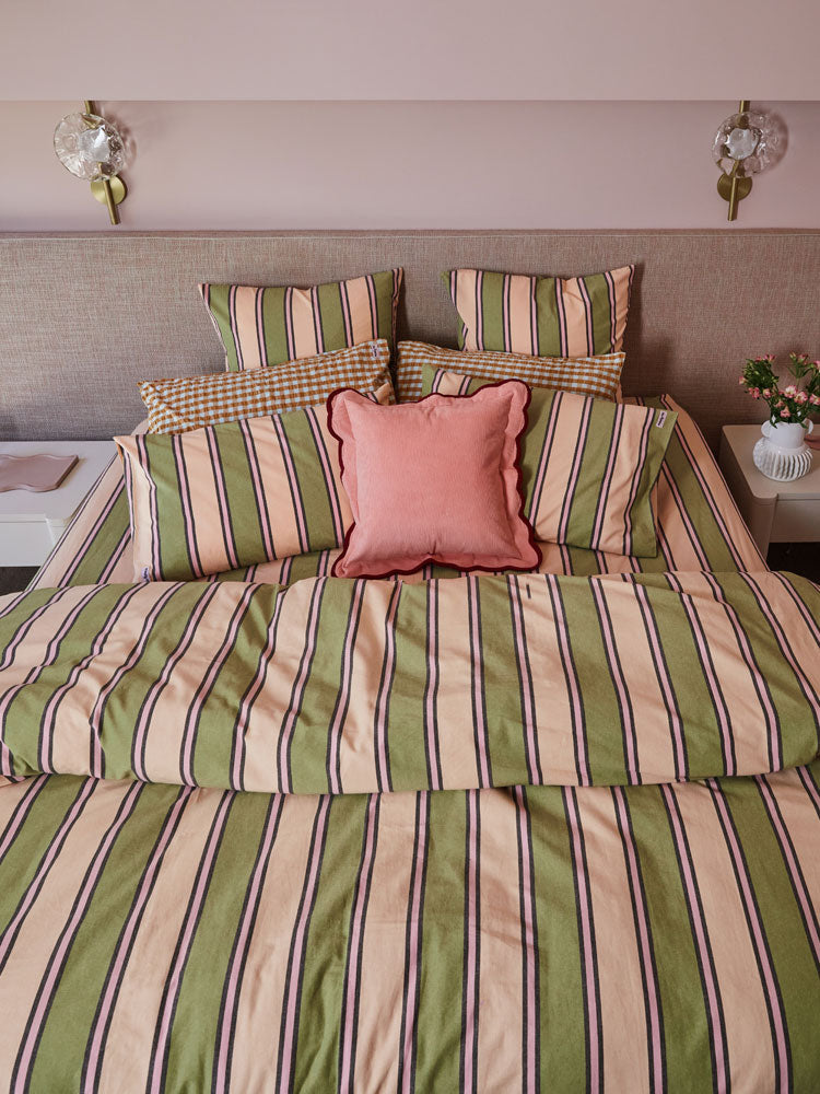 Carnival Stripe Quilt Cover by Mosey Me