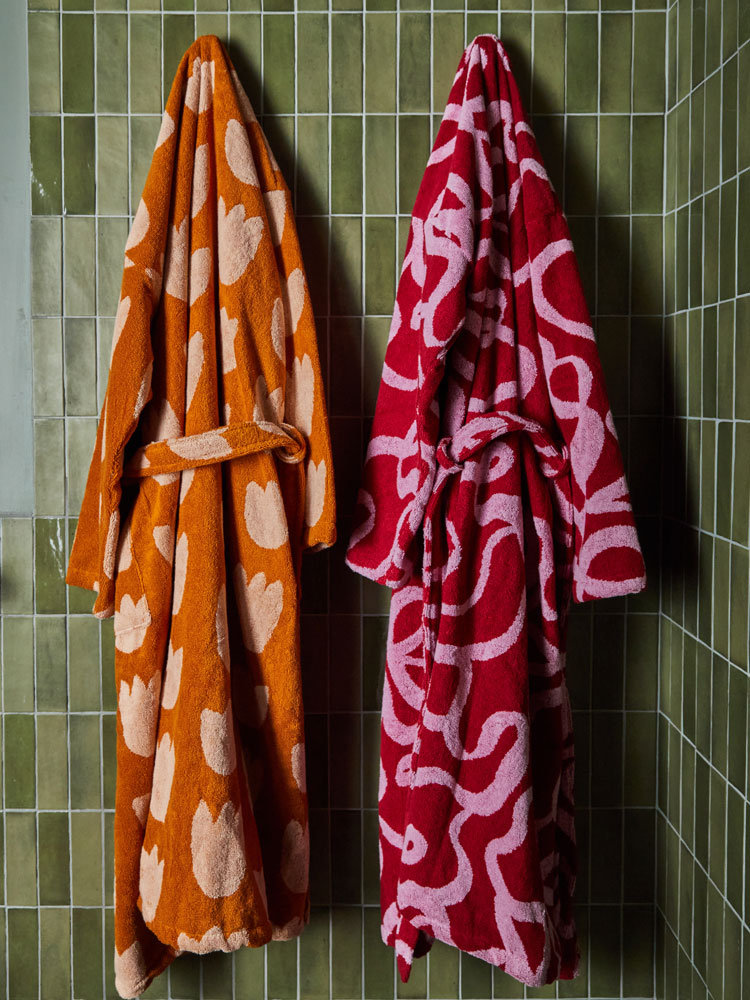 Tulip Terry Robe by Mosey Me