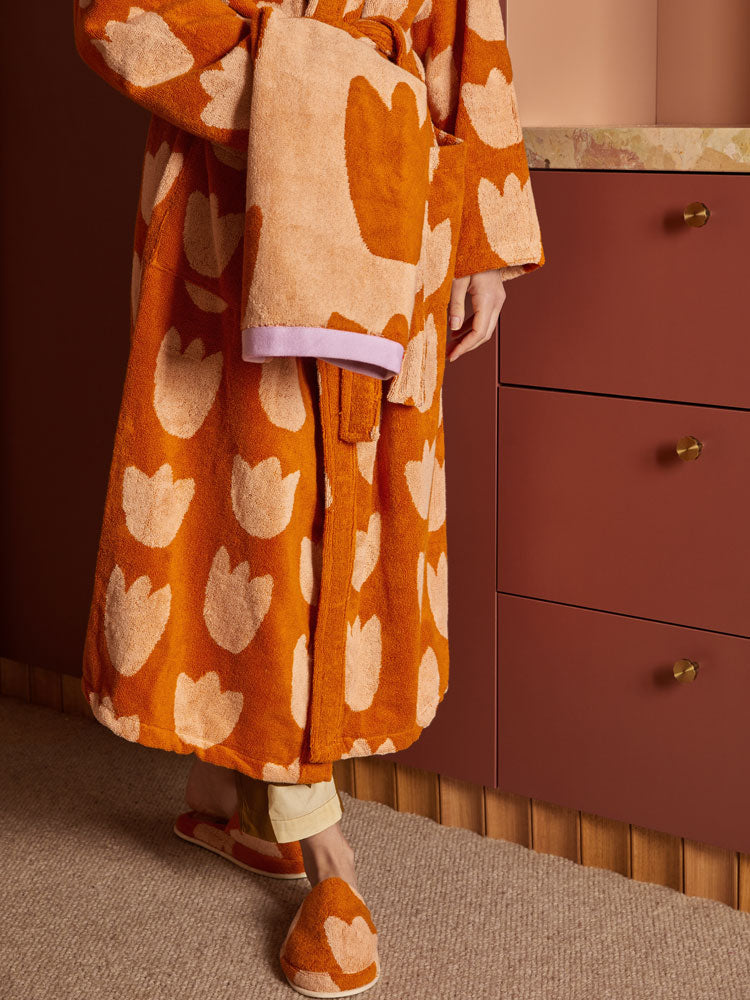 Tulip Terry Slipper by Mosey Me