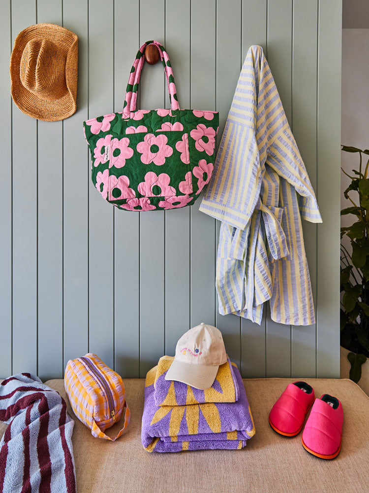 Flowerbed Quilted Bag