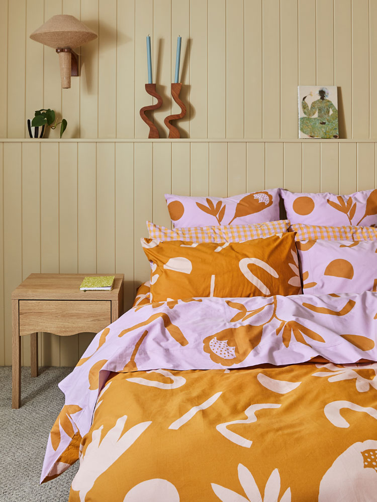 Floral Dreams Quilt Cover by Mosey Me