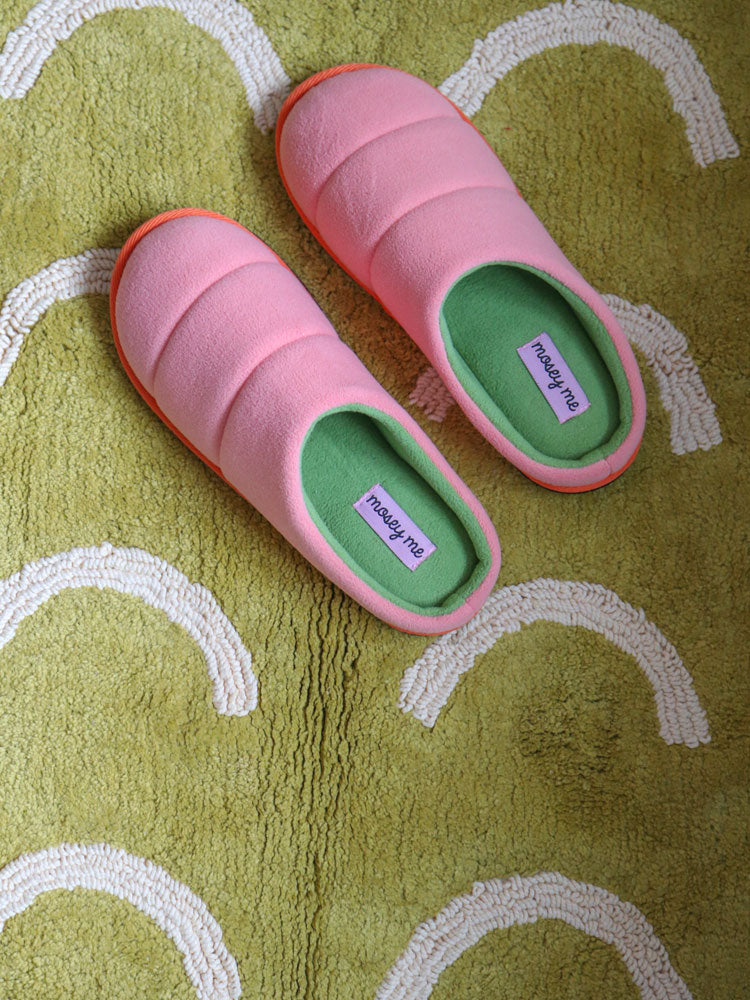 Cloud Slipper in Peach by Mosey Me
