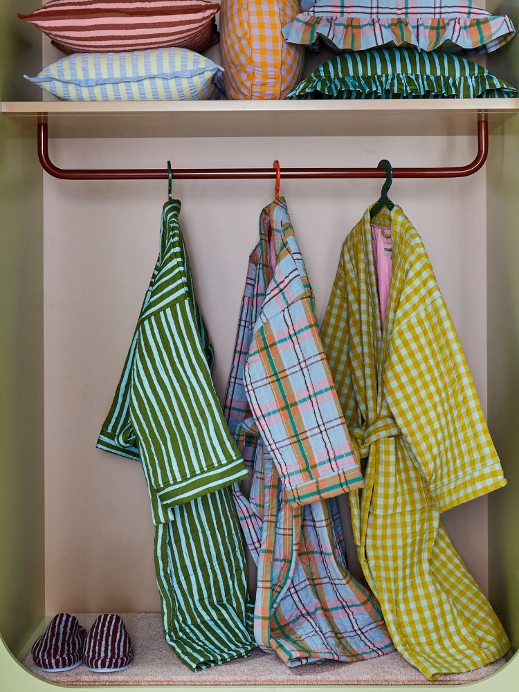 Strokes Quilted Robe