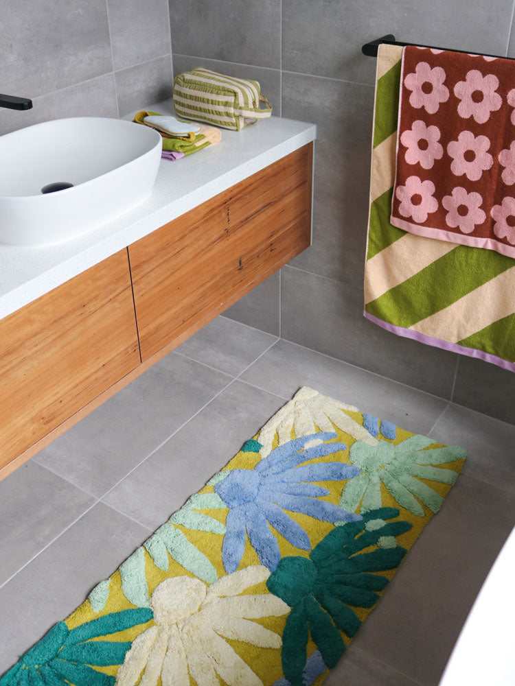 Margarita Bath Runner by Mosey Me