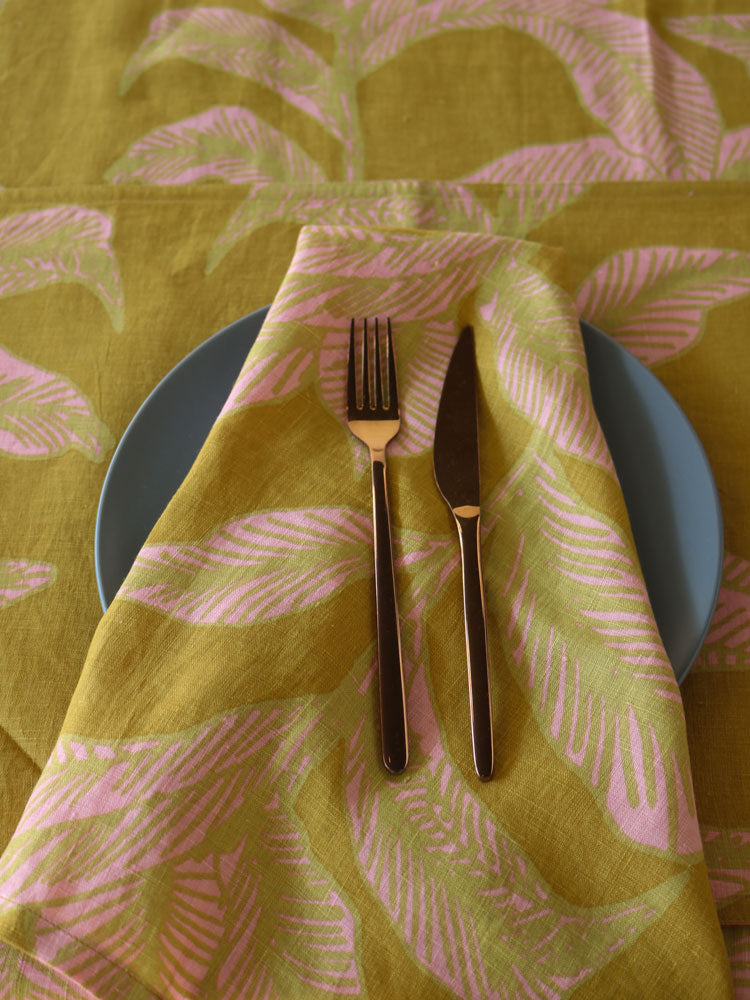 Meridian Gold Napkin Set by Mosey Me
