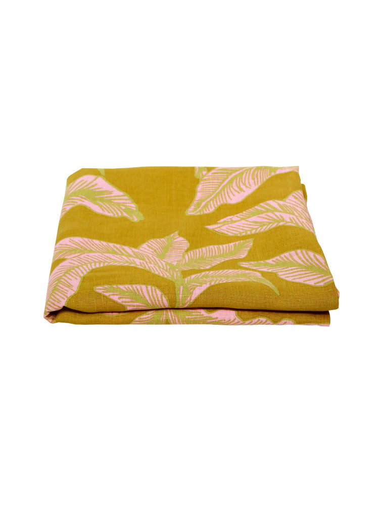 Meridian Gold Tablecloth by Mosey Me